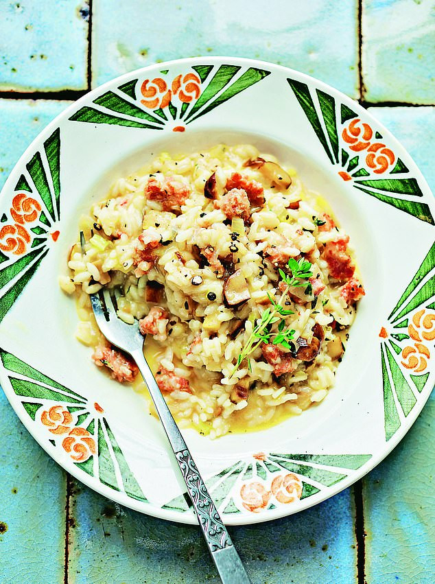 Italian Sausage Risotto
 The coast with the most Chestnut & Italian sausage