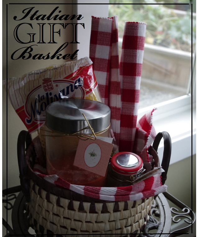 Italian Themed Gift Basket Ideas
 Creative "Try"als Italian Dinner Gift Basket