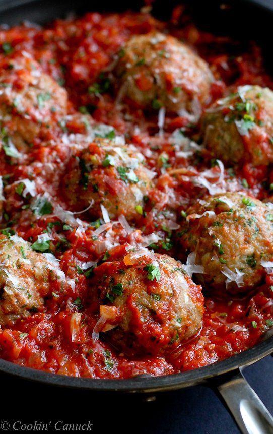 Italian Turkey Meatballs Recipes
 Italian Turkey Meatballs in Tomato Sauce Recipe