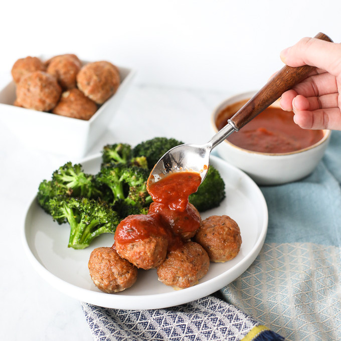 Italian Turkey Meatballs Recipes
 Matt’s Famous Italian Turkey Meatballs – Little Bits of…