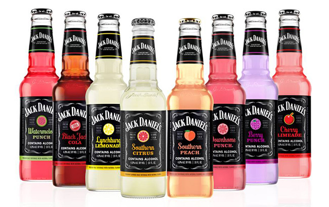 Jack Daniels Country Cocktails
 Top five best selling ready to drink brands