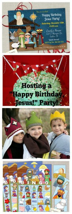 Jesus Birthday Party
 How to host a Christmas Happy Birthday Jesus Party for