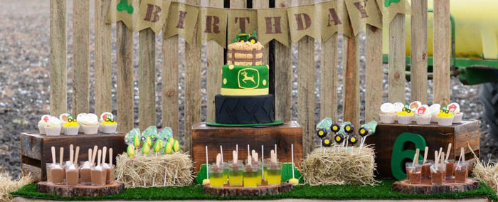 John Deere Birthday Party Ideas
 Kara s Party Ideas John Deere Farm Themed Birthday Party