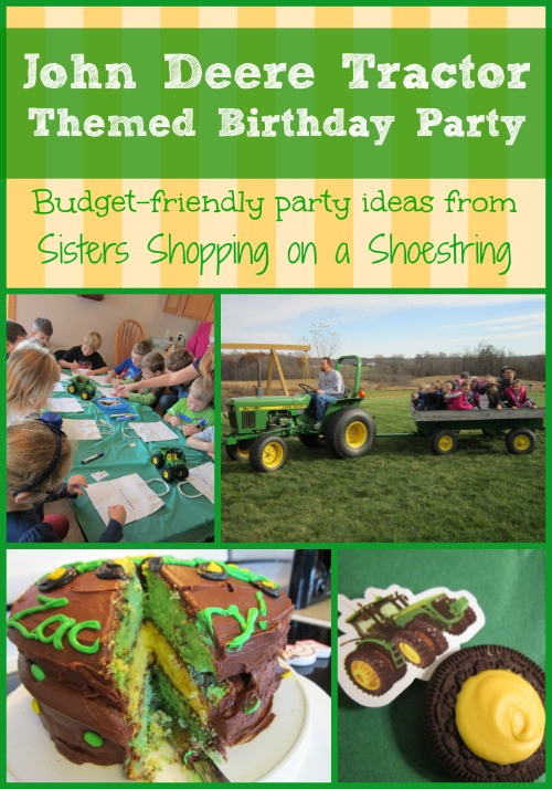 John Deere Birthday Party Ideas
 John Deere Birthday Party Ideas – Sisters Shopping Farm