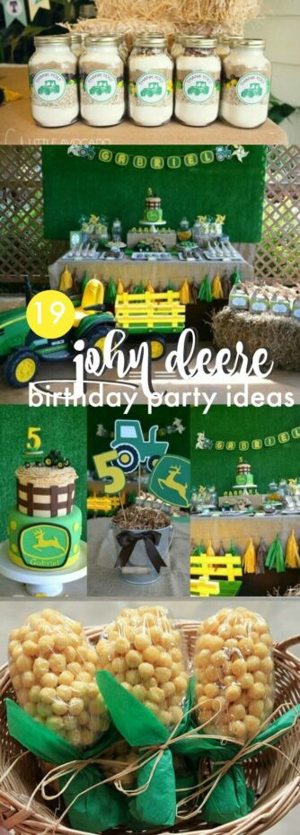 John Deere Birthday Party Ideas
 19 John Deere Tractor Party Ideas Spaceships and Laser Beams
