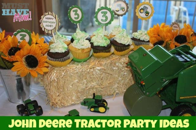 John Deere Birthday Party Ideas
 John Deere Tractor Birthday Party Food Games Favors & More