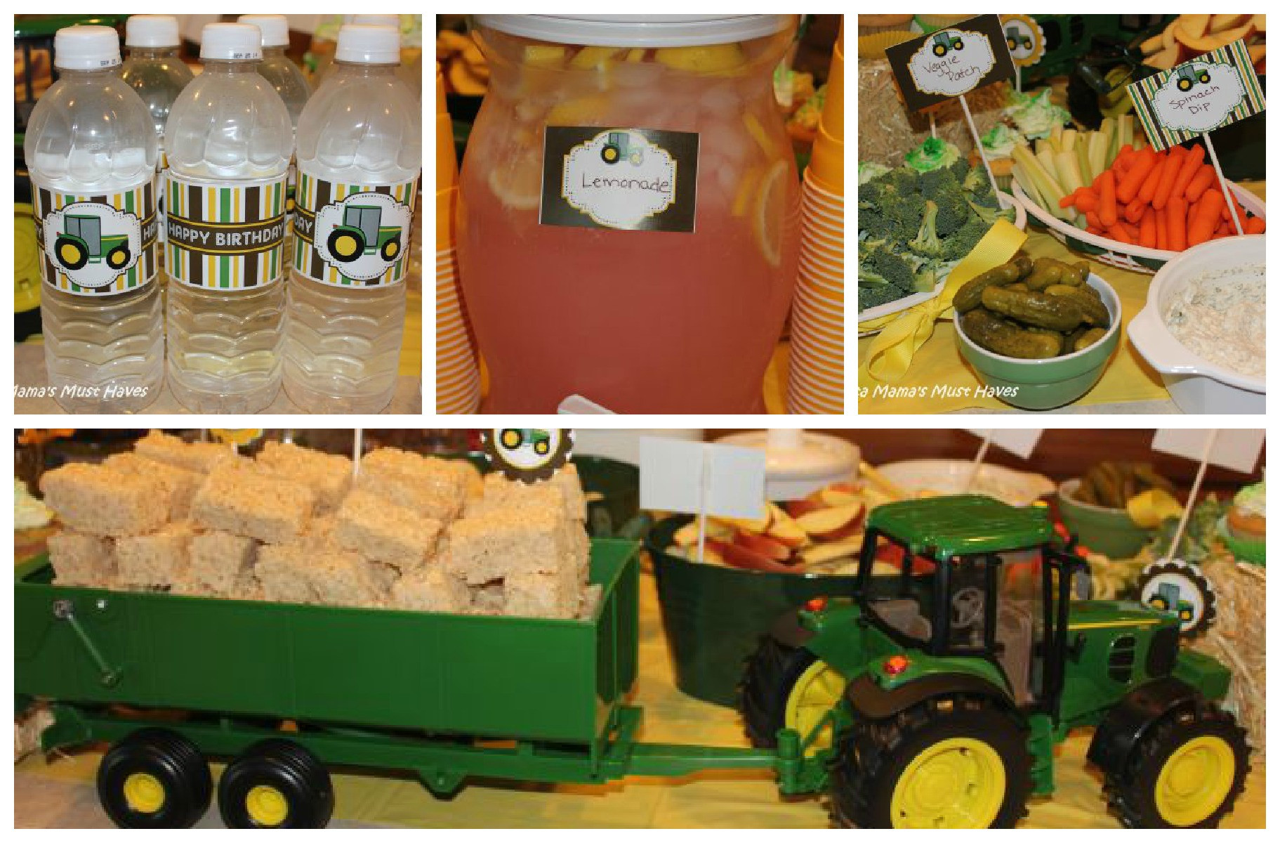 John Deere Birthday Party Ideas
 John Deere Tractor Birthday Party Food Games Favors & More