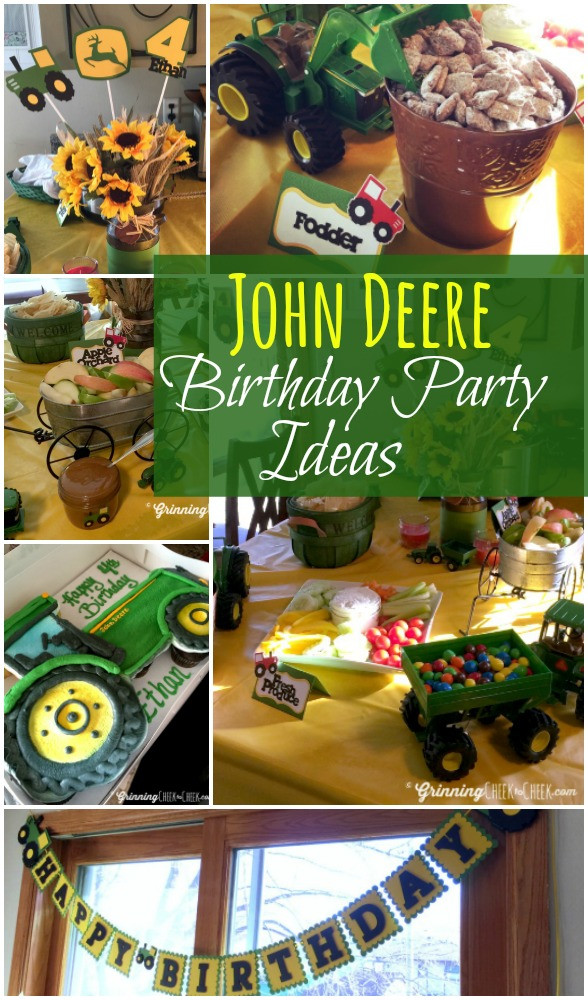 John Deere Birthday Party Ideas
 John Deere Tractor Themed Birthday Party Ideas