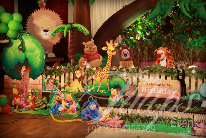 Jungle Themed Birthday Party
 First Birthday Party Ideas