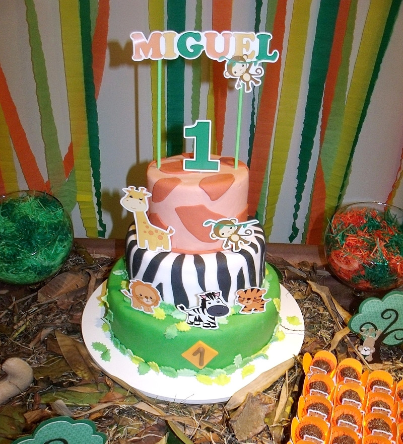 Jungle Themed Birthday Party
 A Jungle Themed 1st Birthday Party from Brazil Party