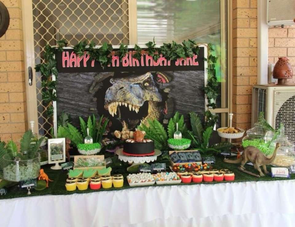 Jurassic Park Birthday Party
 Jurassic Park Birthday "Watch Out It s A Carnivore
