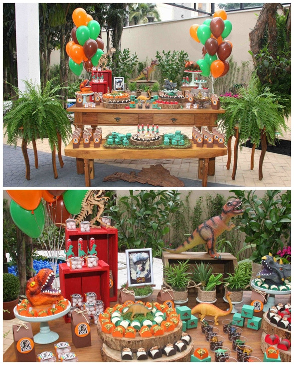 Jurassic Park Birthday Party
 Jurassic Park Themed Party Pretty My Party Party Ideas