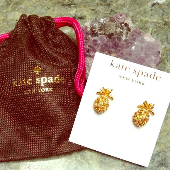 Kate Spade Pineapple Earrings
 off kate spade Jewelry Kate Spade Pineapple Earrings