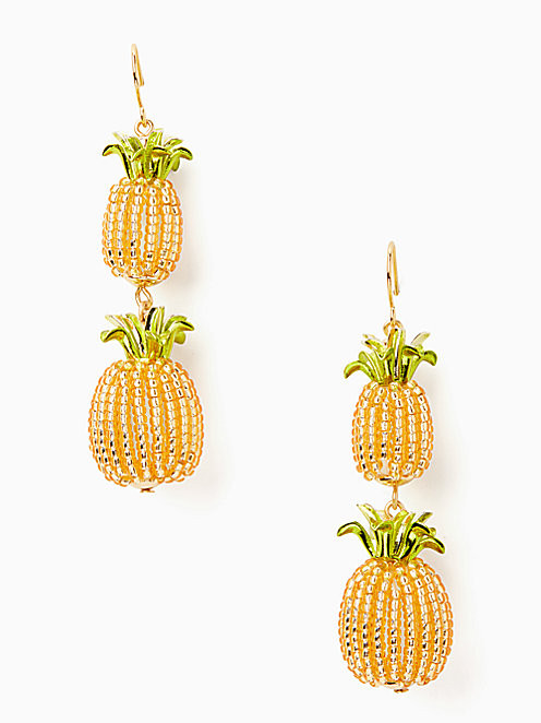 Kate Spade Pineapple Earrings
 Women s Earrings Studs & Hoops