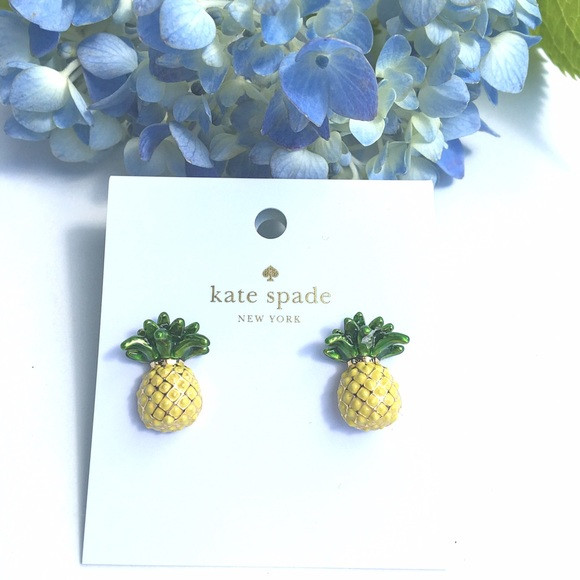 Kate Spade Pineapple Earrings
 off kate spade Jewelry NWT KATE SPADE pineapple stud