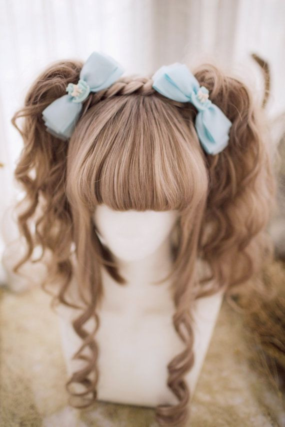 Kawaii Anime Hairstyles
 Die besten 25 Long wigs Ideen auf Pinterest