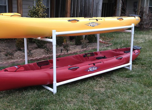 Kayak Storage Racks DIY
 Building a Kayak Storage Rack Opinions on this design