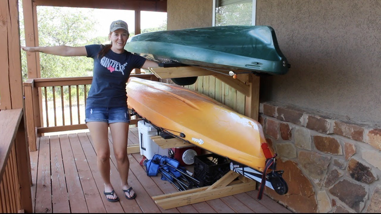 Kayak Storage Racks DIY
 Building a Kayak Rack Yak Rak