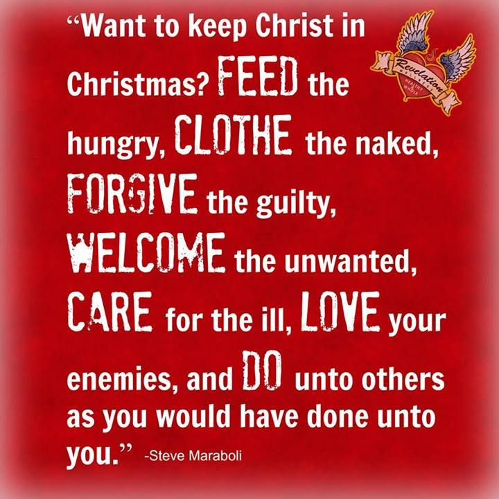 Keep Christ In Christmas Quotes
 Advent 4