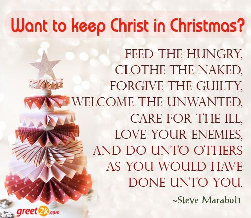 Keep Christ In Christmas Quotes
 43 best Christmas Quotes images on Pinterest