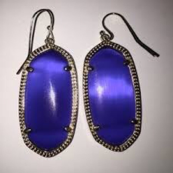 Kendra Scott Blue Earrings
 off Kendra Scott Jewelry Elle Cobalt Blue Kendra