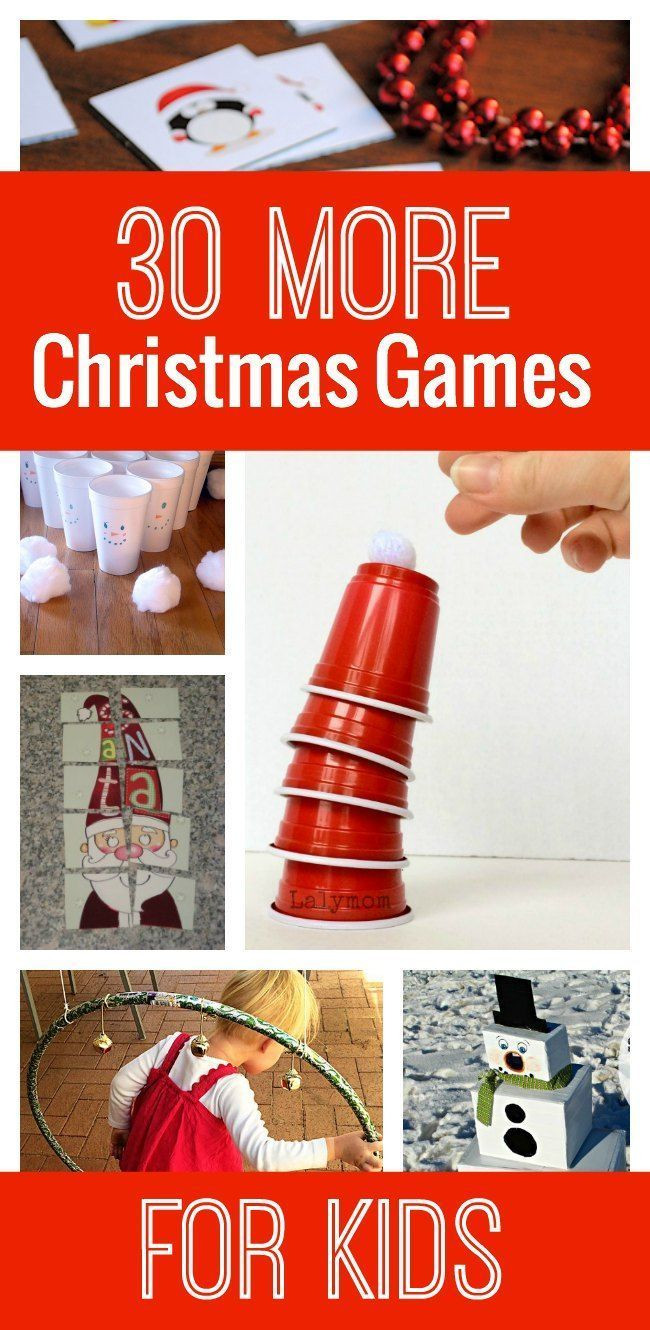 Kid Christmas Party Game Ideas
 30 More Awesome Christmas Games for Kids