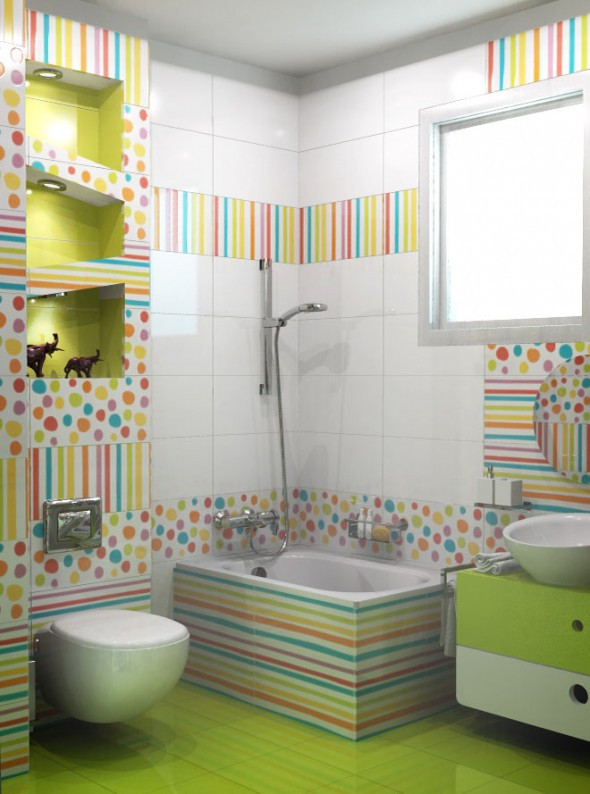 Kids Bathroom Design
 Diseño y Decoración de la Casa Lindos Baños para Niños