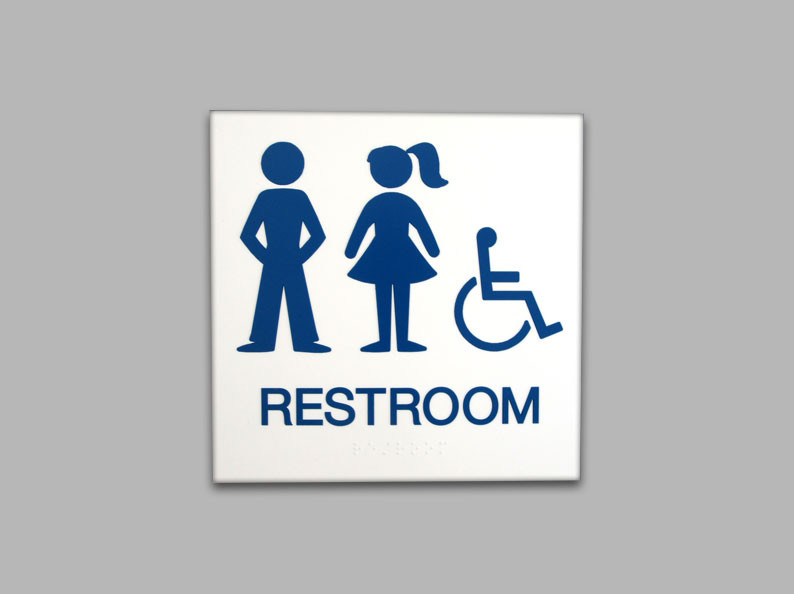Kids Bathroom Sign
 School Signage Classroom Door Signs and More