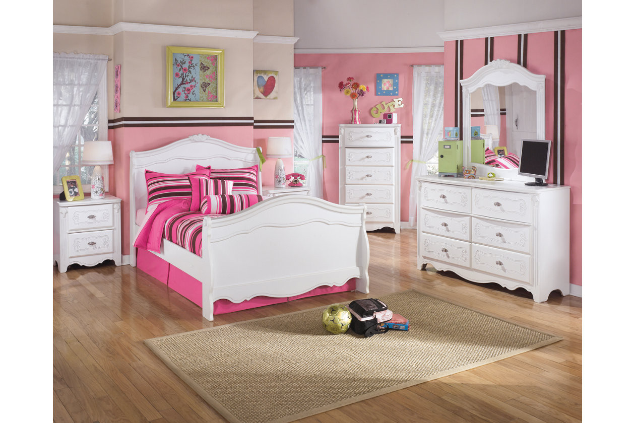 Kids Bed Room Set
 Exquisite 6 Piece Twin Bedroom Set by Ashley Furniture