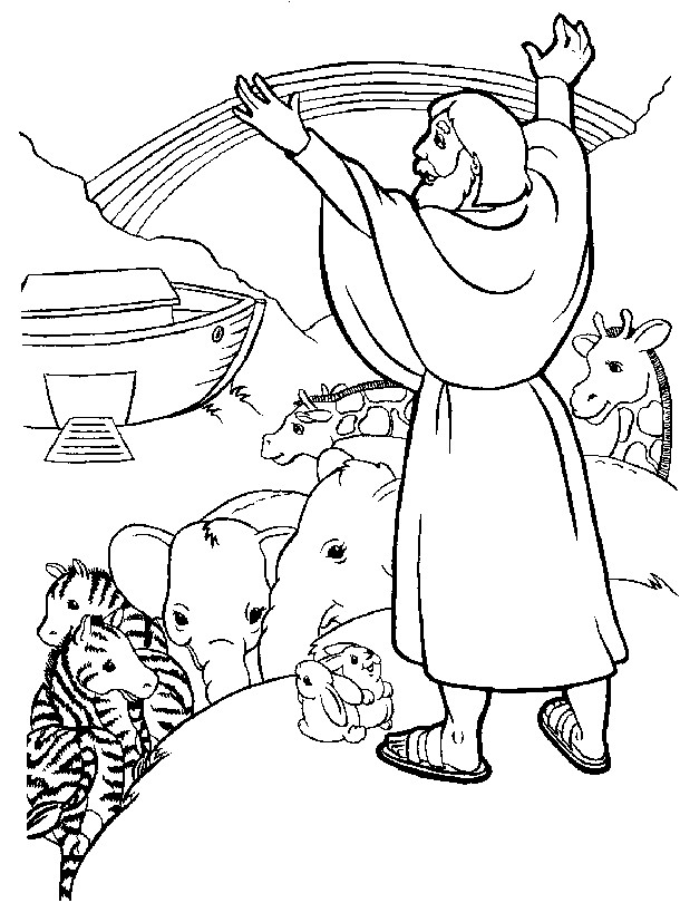 Kids Bible Coloring Page
 Free Printable Bible Coloring Pages For Kids