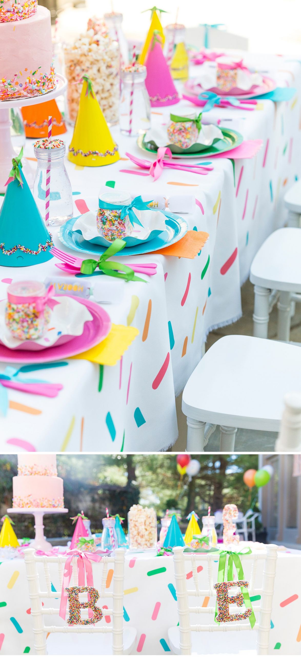 Kids Birthday Decorations
 Hooray For A Sprinkle Party