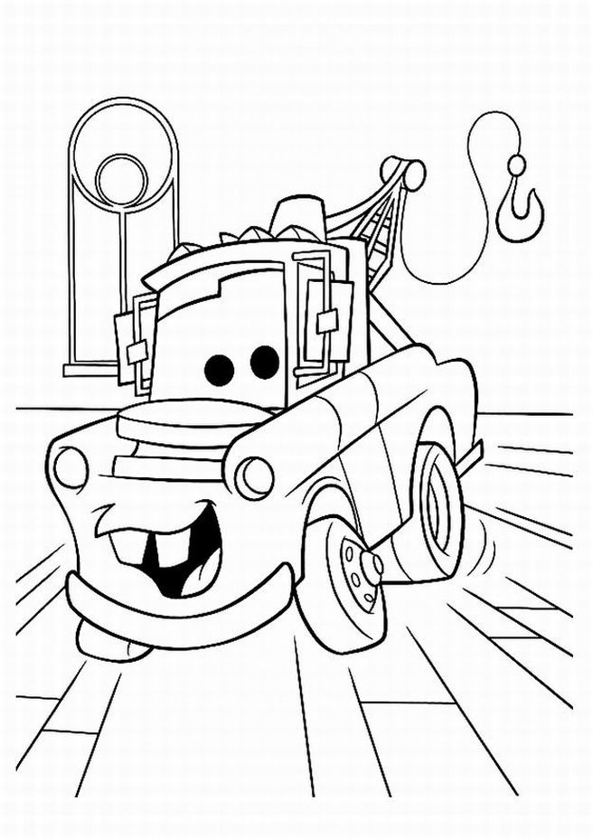 Kids Car Coloring Pages
 Disney Cars Coloring Pages For Kids Disney Coloring Pages