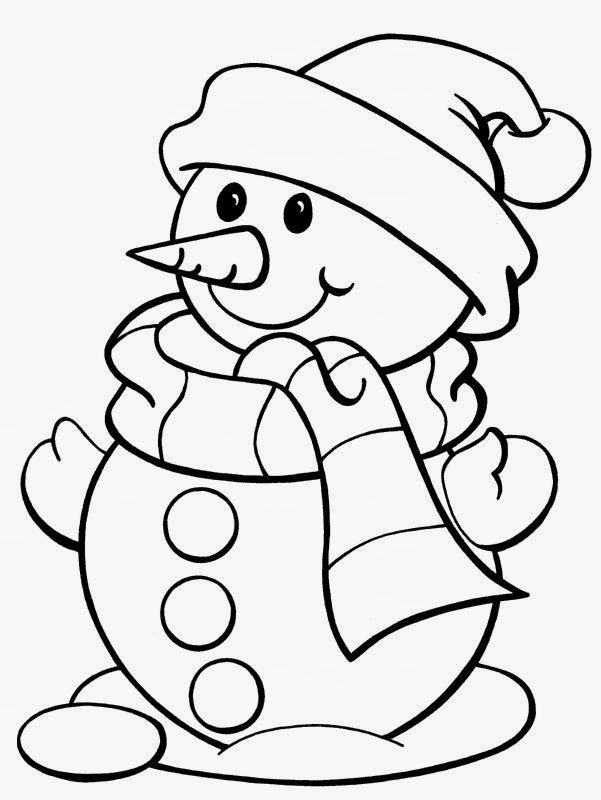 Kids Christmas Coloring Pages Printable
 5 Free Christmas Printable Coloring Pages – Snowman Tree