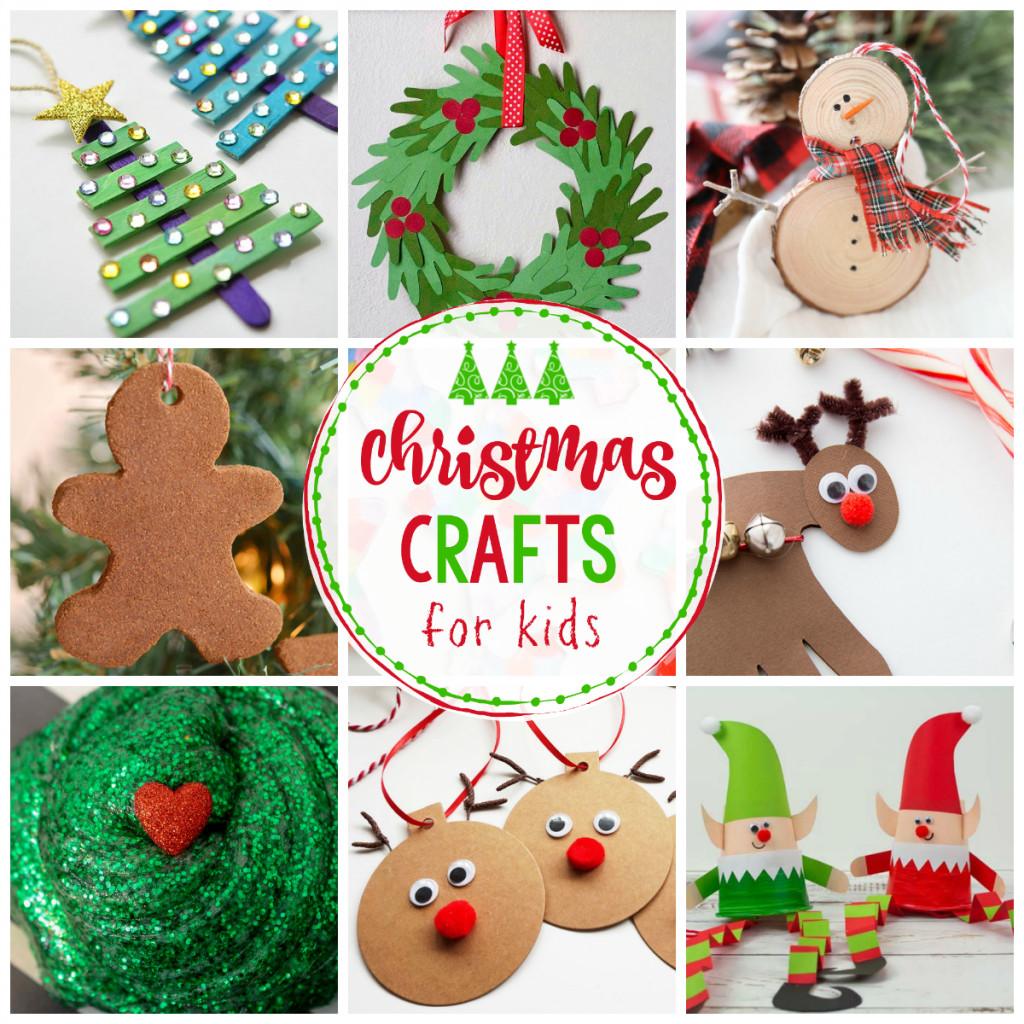 Kids Christmas Crafts Easy
 25 Easy Christmas Crafts for Kids Crazy Little Projects