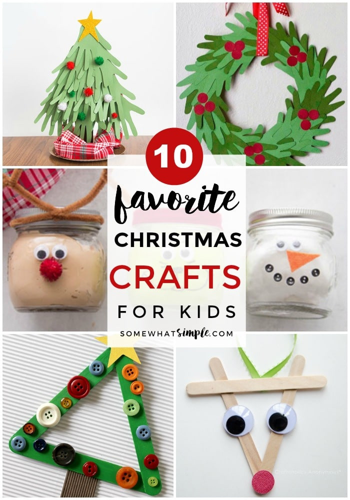 Kids Christmas Crafts Easy
 Top 10 Easy Christmas Crafts for Kids Somewhat Simple