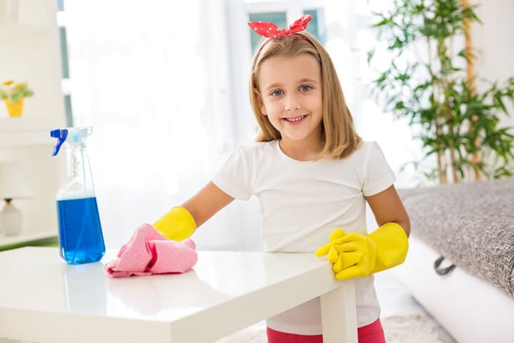 Kids Cleaning Room
 Weekly Cleaning Checklist for Kids Happiness is Homemade