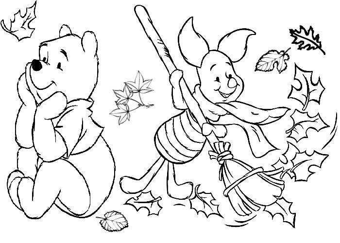 Kids Coloring Pages Fall
 Free Fall Coloring Pages for Kids