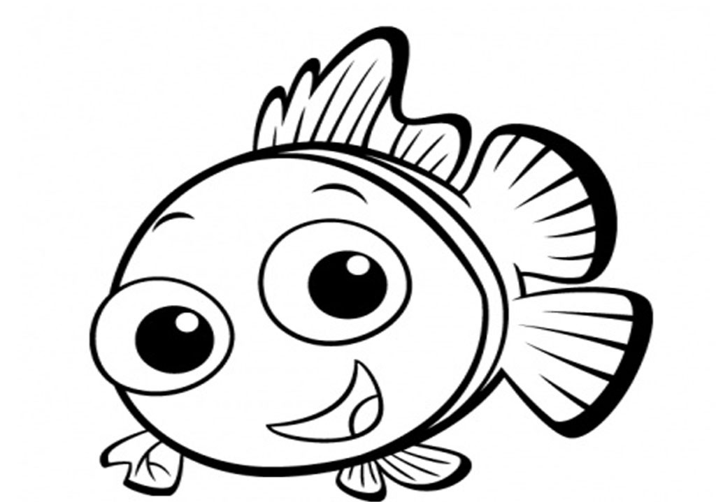 Kids Coloring Pages Fish
 Fish Outline Cliparts