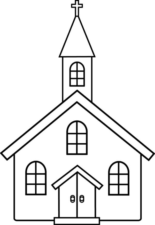 Kids Coloring Pages For Church
 Church Church Coloring Pages for Kids