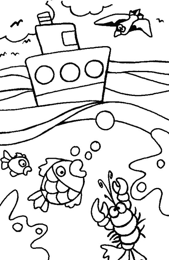 Kids Coloring Pages Summer
 Summer coloring pages for kids