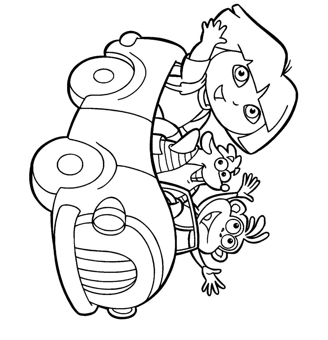 Kids Coloring Sheet
 Printable coloring pages for kids