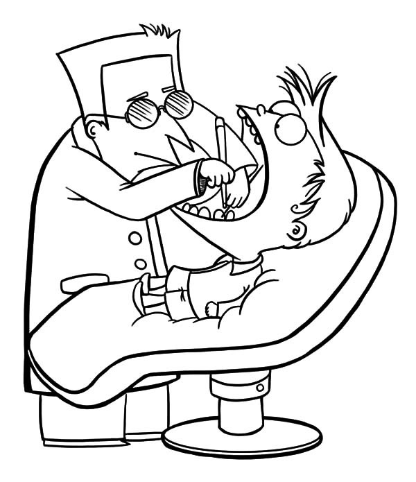 Kids Dental Coloring Pages
 Vaccination for Childrens Health Coloring Pages