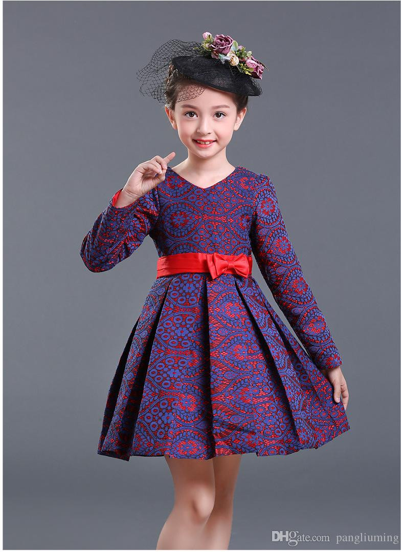 Kids Dresses Design
 2018 New Design Children Winter Dress Kids Clothes