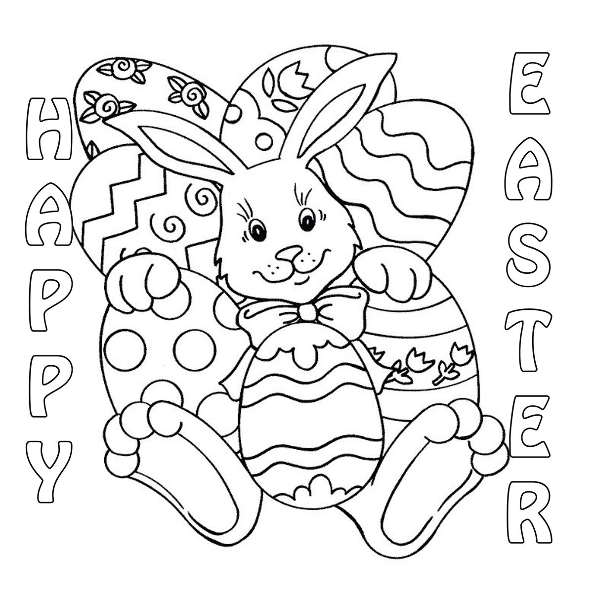 Kids Easter Coloring Pages
 Easter Coloring Contest 2014