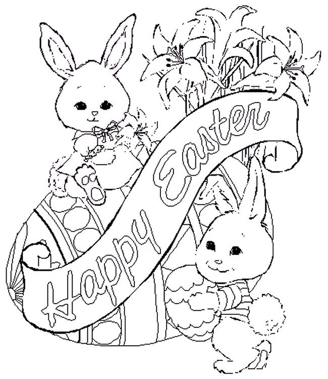 Kids Easter Coloring Pages
 For Kids Easter Coloring Pages Disney Coloring Pages