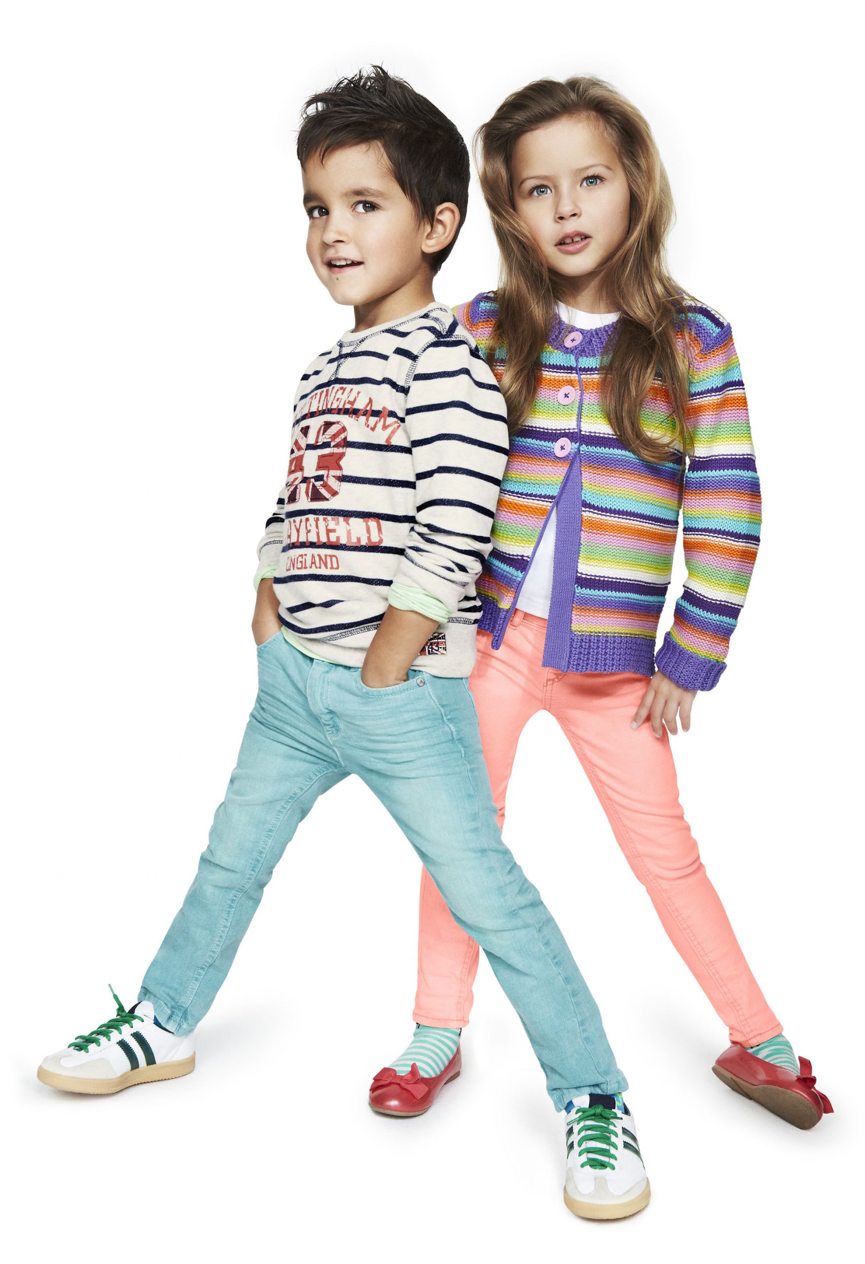 Kids Fashion
 Spring colours for the kids