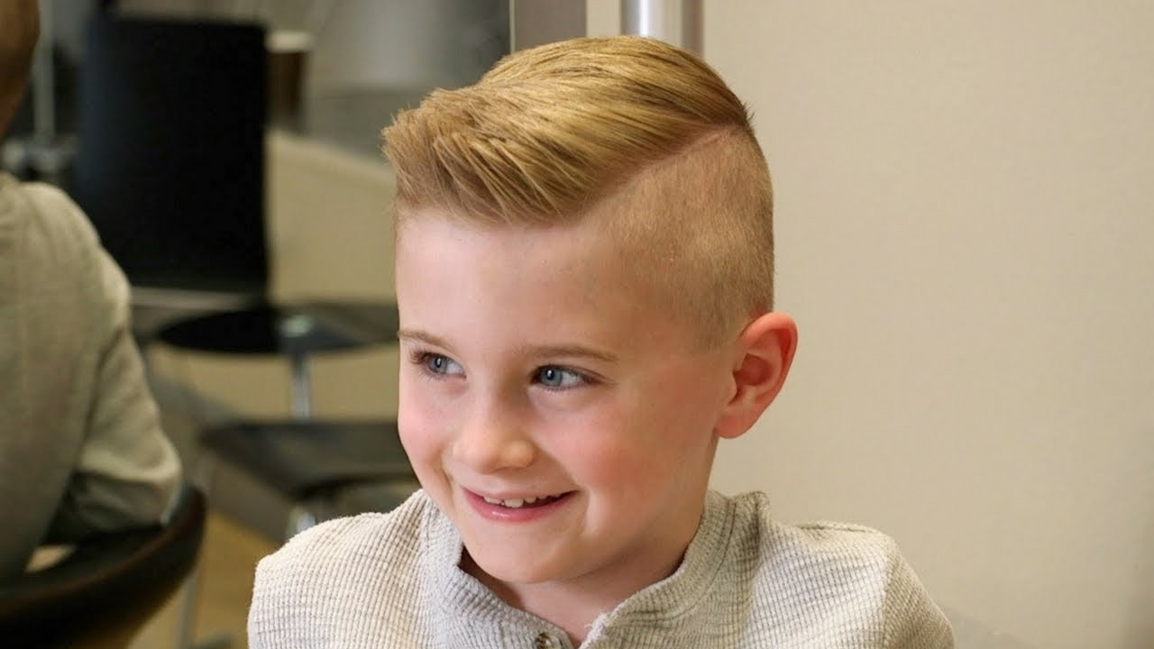 Kids Hair Cut
 Haircut Tutorial for Young Boys TheSalonGuy
