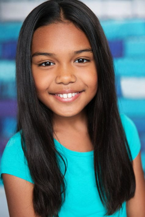 Kids Hair Locations
 mercial Actress Headshot in low ponytails by Brandon