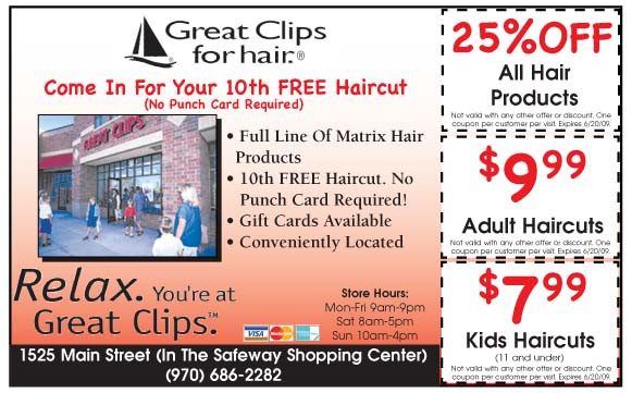 Kids Haircuts Coupons
 Free Printable Coupons Great Clips Coupons