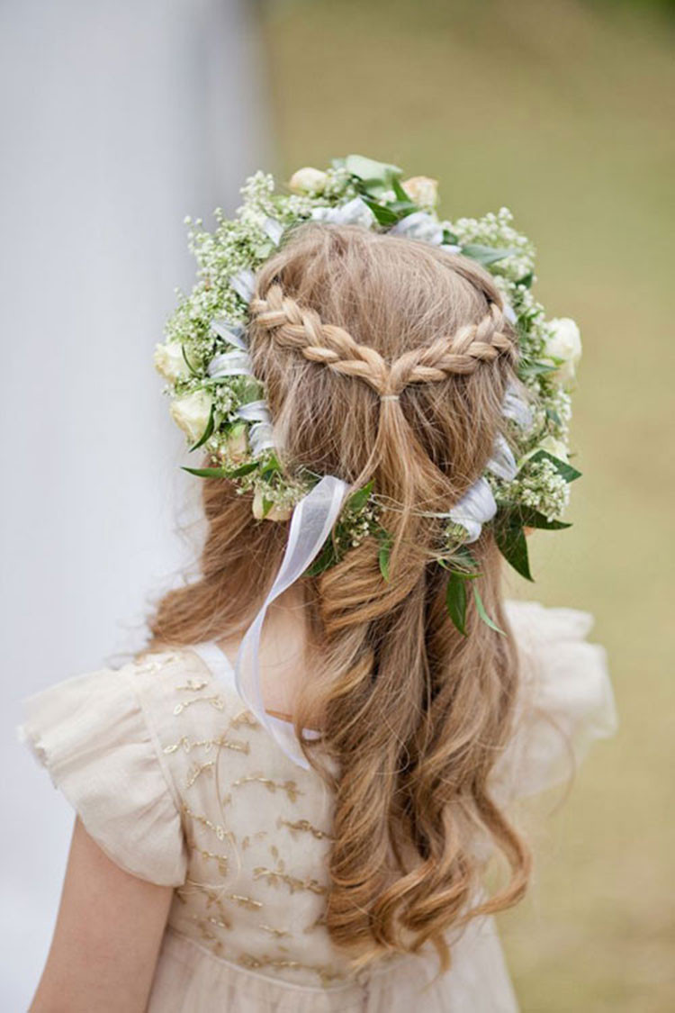 Kids Hairstyles For Wedding
 65 Half Up Half Down Wedding Hairstyles Ideas MagMent
